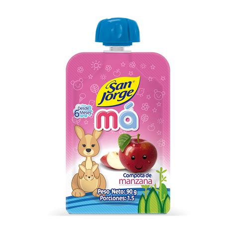 Compotas San Jorge Má Doypack 90g San Jorge