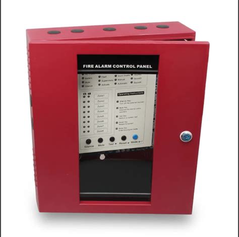 Fire Alarm System 4 Zone 2 Wired Conventional Fire Alarm Control Panel