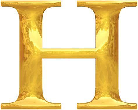 H Letter Transparent PNG - PNG Mart