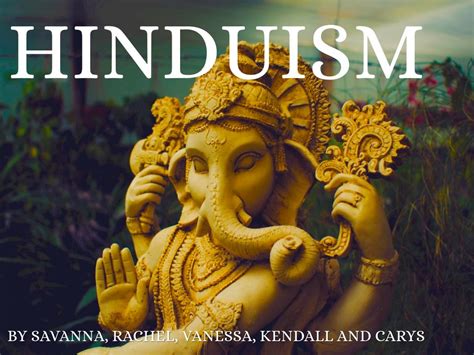 Hinduism By Vanessa Cebuliak