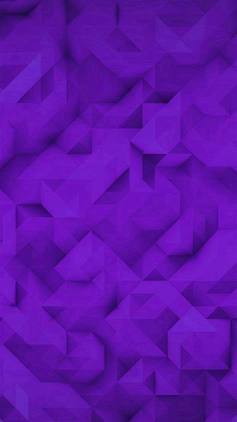 Polygon Art Purple Triangle Pattern Iphone Wallpapers Free Download