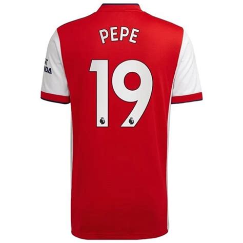 Arsenal Pepe 19 Domácí Dres 2021 2022 Dětský Fotbalový Dreschlapecký