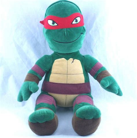 Tmnt Raphael Plush Teenage Mutant Ninja Turtles Stuffed Toy Bab Build A Bear Ebay