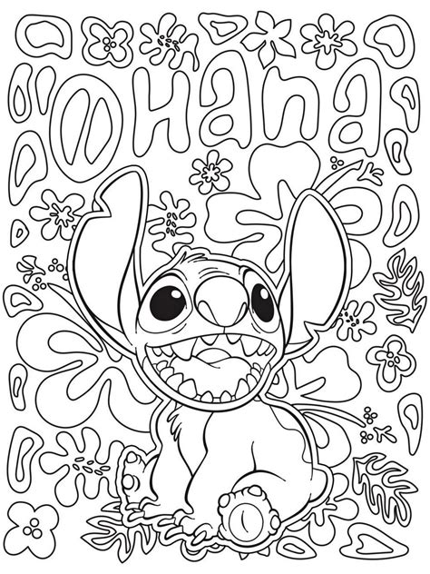 Stitch And Lilo Coloring Pages Coloring Pages