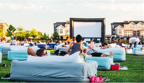 The food and drinks are higher than at other movie theaters but standard pricing for manhattan; An Amazing Outdoor Cinema With Over 150 Double Beds Is ...
