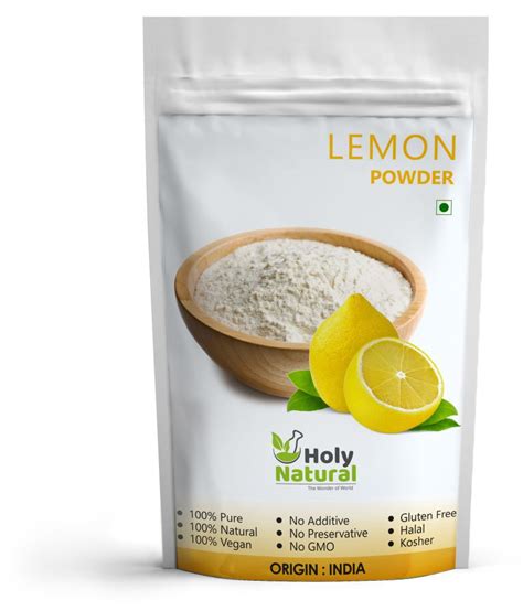 Holy Natural 100 Gm Lemon Powder Pack Of 1 Buy Holy Natural 100