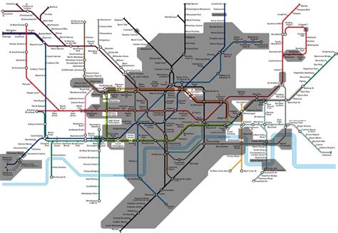 The Tube Ever Wonder How Much Of The London Underground Is Actually