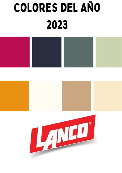 ¡lanco Presenta Sus Colores Del Año 2023 Color Expression