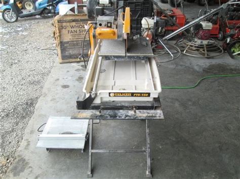 Felker And Master Cut Tile Tub Saw And 7 Portable Tile Saw Bigiron Auctions