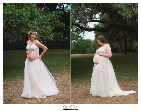 San Antonio Pregnancy Photographer Maternity Couture Gowns Olvera