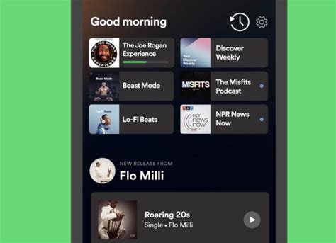 spotify s new home screen lets you quickly resume unfinished podcasts engadget