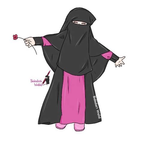 Hai muslimah bercadar atau kamu yang sedang mencari gambar kartun muslimah bercadar untuk akun media sosialmu. 21+ Gambar Animasi Muslimah Lucu Dan Imut - Sugriwa Gambar