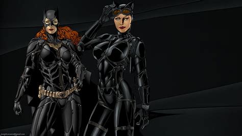 HD Wallpaper Comics Catwoman Batgirl Wallpaper Flare