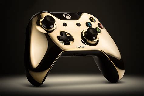 24k Gold Xbox One And Ps4 Controllers For Classy Gaming