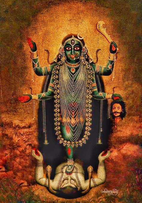My Mother Maha Kali Devi Kali Goddess Indian Goddess Kali Hindu Art