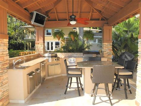 Best Contemporary Outdoor Kitchen With New Ideas Home Decorating Ideas