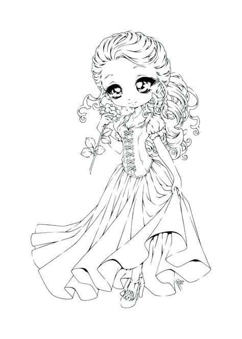 Chibi Coloring Pages To Print At Getdrawings Free Download