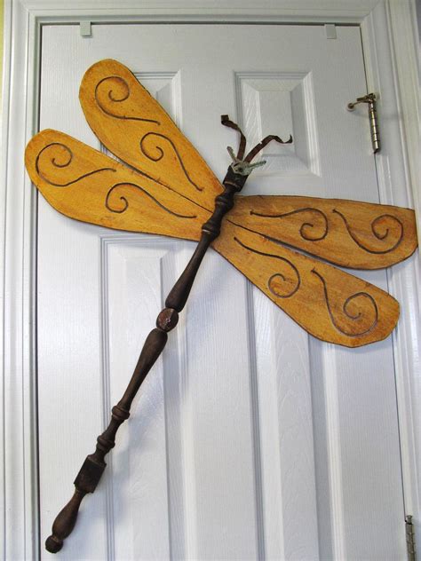Uses For Table Leg And Ceiling Fan Blades Dragonfly For My Outdoor