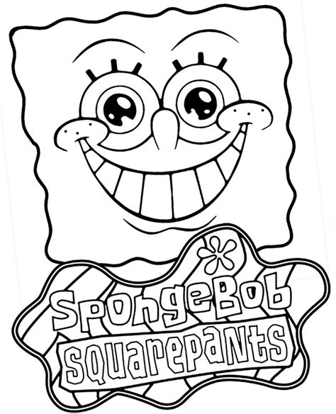 Picture Of Spongebob Face And Logo