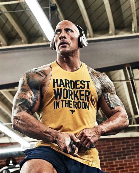 The Rock Gives His Top 5 Tips To Bigger Arms Dwayne Johnson Workout
