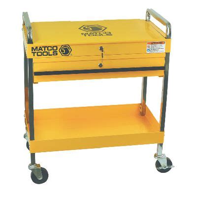 Matco tools is a manufacturer and distributor of quality professional automotive repair tools, diagnostic equipment, and toolboxes. YELLOW SERV CART W/LID, DRWR SP8230Y | Matco Tools