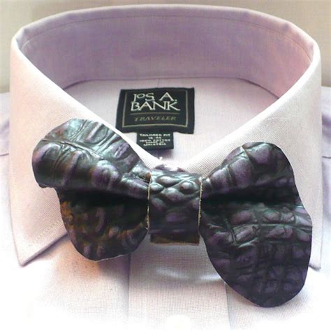 Custom Leather Bow Tie 20 Pocketsquarez