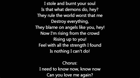 Love me again - John Newman w/lyrics - YouTube