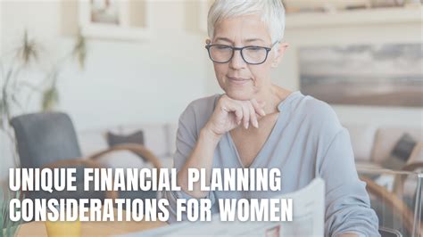 Unique Financial Planning Considerations For Women Dawnmarie Corneau