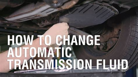 How To Change Automatic Transmission Fluid Autoblog Wrenched Youtube