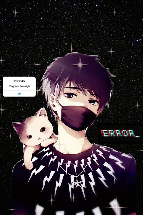 Wallpaper Anime Boy Error Foto Anime Sad Boy Keren Otaku Wallpaper