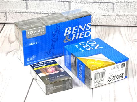 Benson And Hedges Blue Kingsize 10 Packs Of 20 Cigarettes 200
