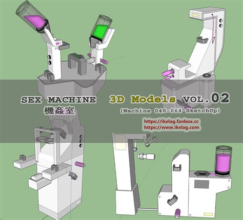 Sex Machines 3d Models Vol 02 By Ikelag Hentai Foundry