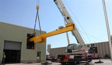 Crane Service Lifting Beam System Serves As Project Specific Solution