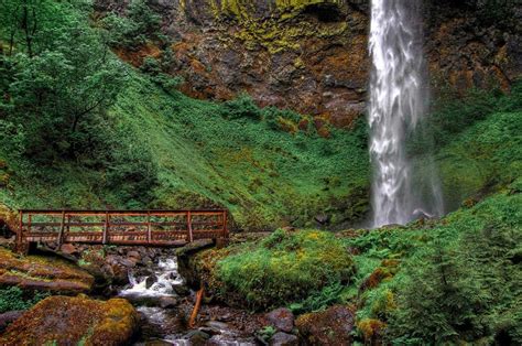 Elowah Falls Columbia River Gorge In Oregon Can I Go Back Places