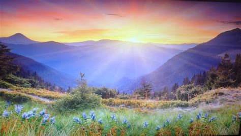 Beautiful Mountain Landscape Sunrise Photos Sunrise Wallpaper