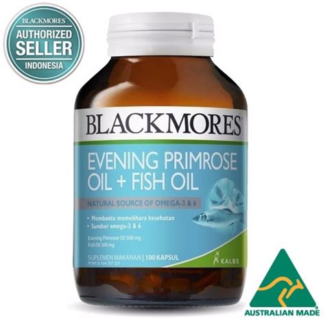 What else should i know about evening primrose oil? Jual Blackmores Evening Primrose Oil dan Fish Oil 100 di ...