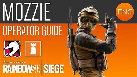 Mozzie Operator Guide Rainbow Six Siege Youtube