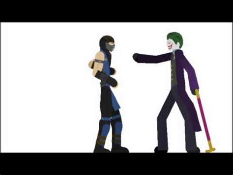 Joker Fatality Mk Stick Nodes Animation Stickman Youtube