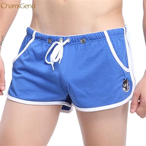 Dyhot Sale Mens Sexy Underwear Pocket Shorts Boxers Underpants Breathable High Quality Dropship