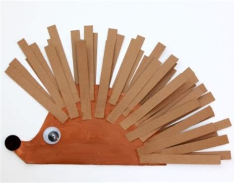 10 Adorable Hedgehog Crafts For Kids
