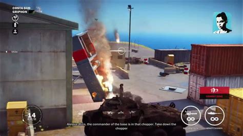 Ps4 Just Cause 3 Griphon Airbase 4 Final Youtube