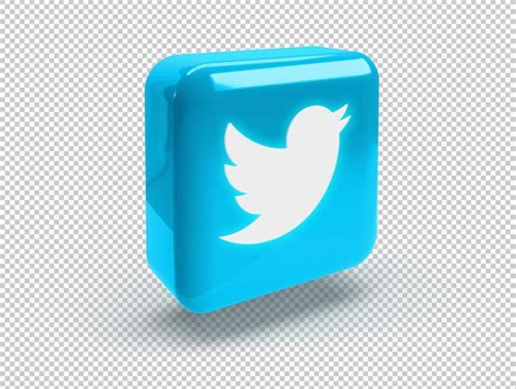 Free Psd 3d Rounded Square With Glossy Instagram Logo