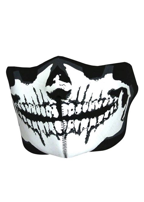 Half Face Skull Mask Where To Buy In The Uk