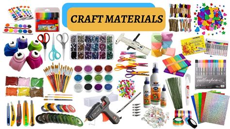 Craft Materials Craft Supplies Stationery Items Stationery Items List