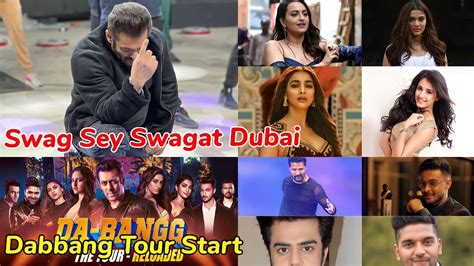 Salmankhan Dabbang Tour In Dubai Expo 2020pooja Disha Sonakshimanishprabhu Devaaayush