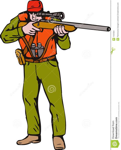 Shotgun Hunter Clipart