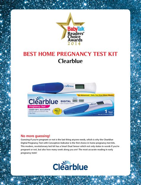 It takes longer to get the results than with a home pregnancy test. Clearblue Digital with Conception Indicator | Germax
