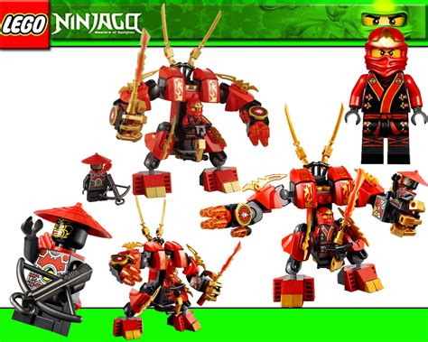 Neu Lego Ninjago 70500 Kais Feuerroboter Kais Fire Mech Ebay