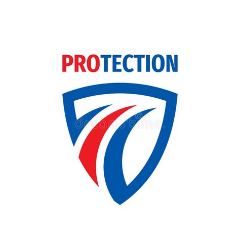 Protection Vector Business Logo Template Concept Illustration