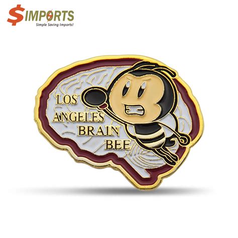 Soft Enamel Iron Lapel Pins Simports Corporate Specialties